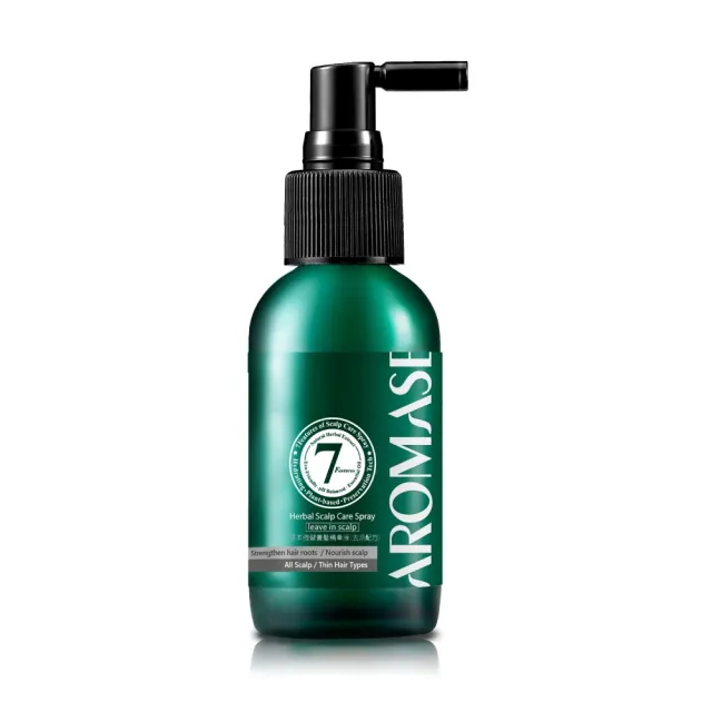 【Aromase 艾瑪絲】草本強健養髮精華液-去涼配方 40ml(溫和低敏/低刺激)