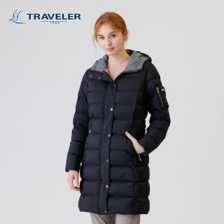【TRAVELER 旅行者】女款防風撥水羽絨外套｜252TR913(撥水/防風)