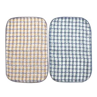 【Kusuguru Japan】日本眼鏡貓 2入組 多功能紗布巾 30X20cm-波點貓咪款