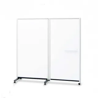 【PLUS 普樂士】多連式屏風白板-二連 /台 PWJ-1818DSK