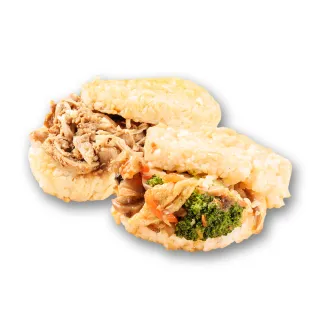 【樂活e棧】素食家常菜 鮮饌六福堡6顆x2盒-全素(調理包 拜拜 年菜 中元 清明 蔬食)