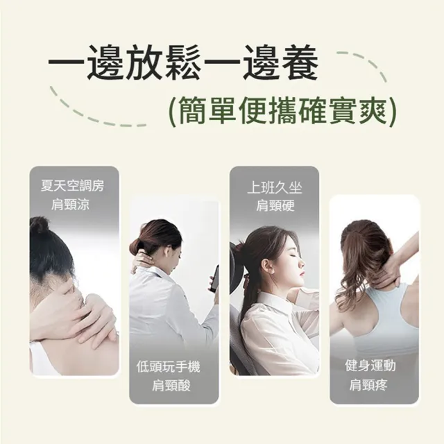【ANTIAN】10片/盒 自發熱艾草肩頸貼 蒸汽熱敷頸椎貼 暖脖貼 草本貼 暖身貼(非醫療使用)