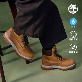 【Timberland】男款小麥色Arbor Road防水中筒靴(A5YKD231)
