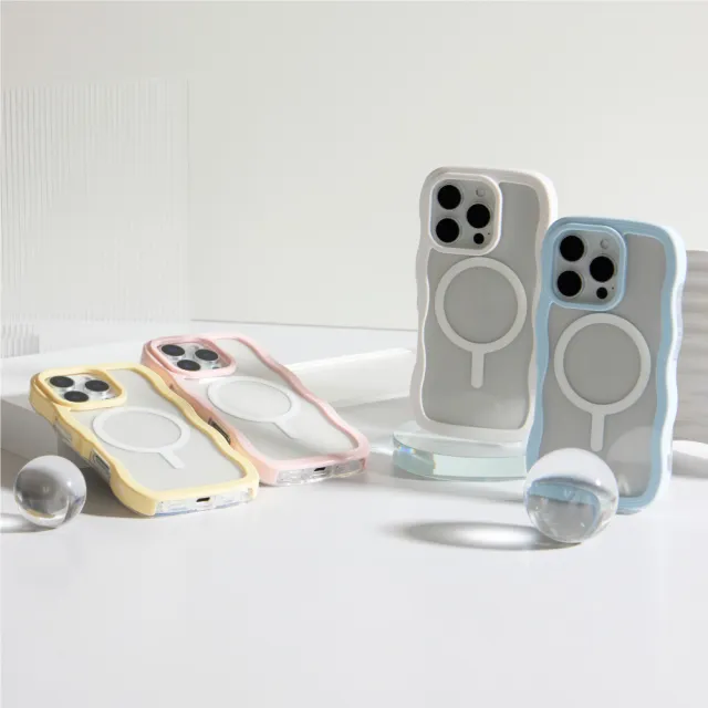 【TOYSELECT】iPhone全系列｜BLAC Cloud雲朵波波MagSafe iPhone手機殼