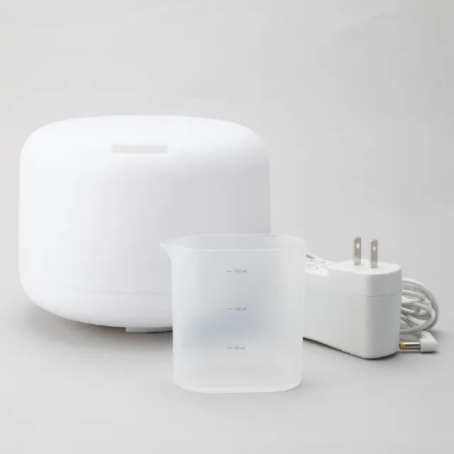 【MUJI 無印良品】大容量超音波芬香噴霧器+精油10ml/490元款式(放鬆/晚安/清新)
