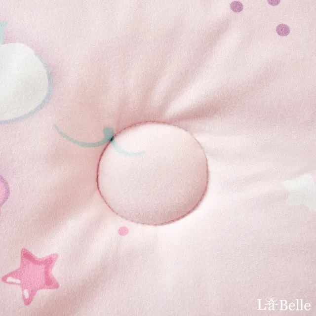【Great Living 格蕾寢飾】La Belle 三麗鷗授權 雙星仙子甜美夢境 海島針織防蟎抗菌兒童暖暖被(105X135CM)