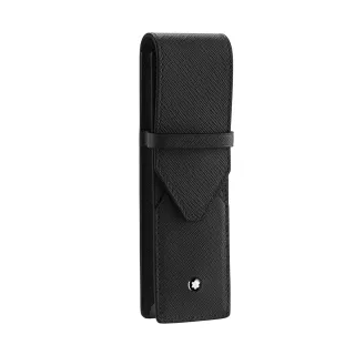 【MONTBLANC 萬寶龍】匠心系列牛皮2支裝筆套 130751(限 量 促 銷)