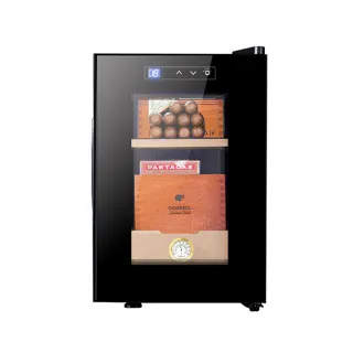 【Lezun】16L電子恒溫恒濕雪茄櫃 養茄櫃(雪茄盒 紅酒櫃 養茄房 雪茄恒溫櫃)