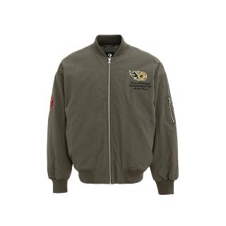 【CONVERSE】外套 夾克 立領 男外套 BOMBER PADDED JKT GRAPE LEAF(MCJ127-E48)