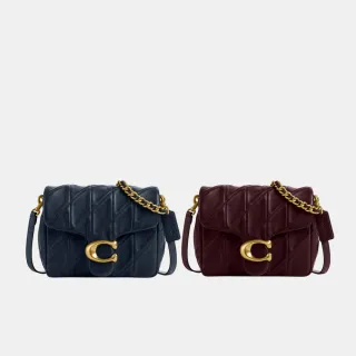 【COACH】蔻馳官方直營 TIMES SQUARE TABBY 絎縫單肩手袋 單肩包 肩背包-多色任選(CW629)