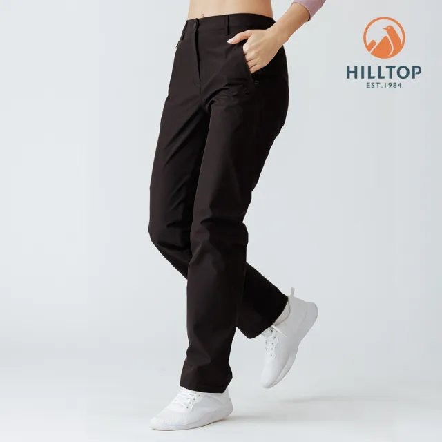 【Hilltop 山頂鳥】GORE-TEX 防水透氣保暖長褲 女款 黑｜PH31XFQ7ECA0