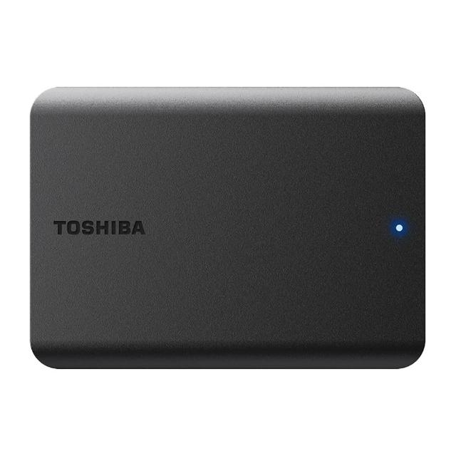 【TOSHIBA 東芝】滑鼠組★Canvio Basics A5 4TB 2.5吋 行動硬碟+無線滑鼠