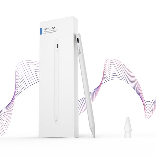 【Penoval】Apple ipad pencil AX 觸控筆(適用iPad 11/10/Air5.6.7/Air 13/mini/Pro M5)
