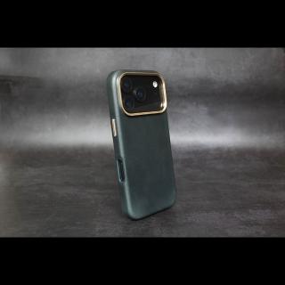 【UNIC】UNIC皮革磁吸手機殼復古藍iPhone17//17 Pro/17 ProMAX(真皮)