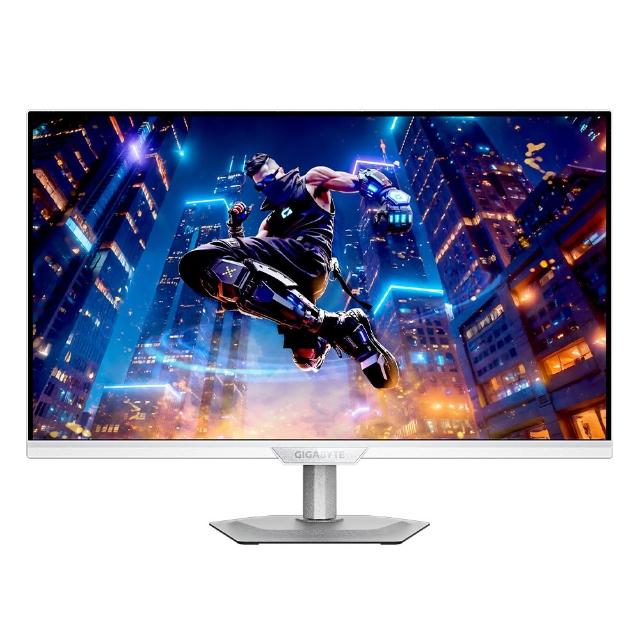 【GIGABYTE 技嘉】M27Q2 QD ICE 27型量子點電競螢幕 白色(QHD/2K/200Hz/1ms/IPS/VESA Display HDR400/KVM)