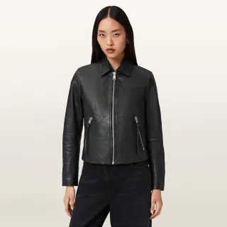 【ALLSAINTS】DANBURY 輕盈羊皮皮衣外套 W057LD(常規版型)