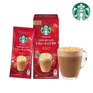 【STARBUCKS 星巴克】特選系列-太妃核果拿鐵4入/盒