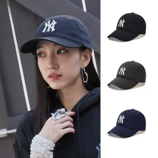 【MLB】可調式軟頂棒球帽 紐約洋基隊(3ACPDD15N-三色任選)