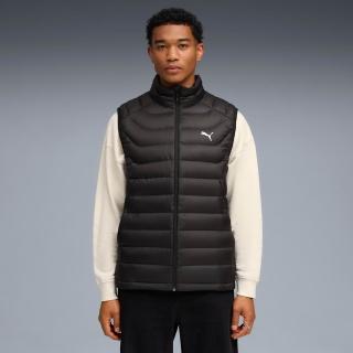 【PUMA】羽絨背心 男 保暖 亞規 PACKLITE 黑 69346101