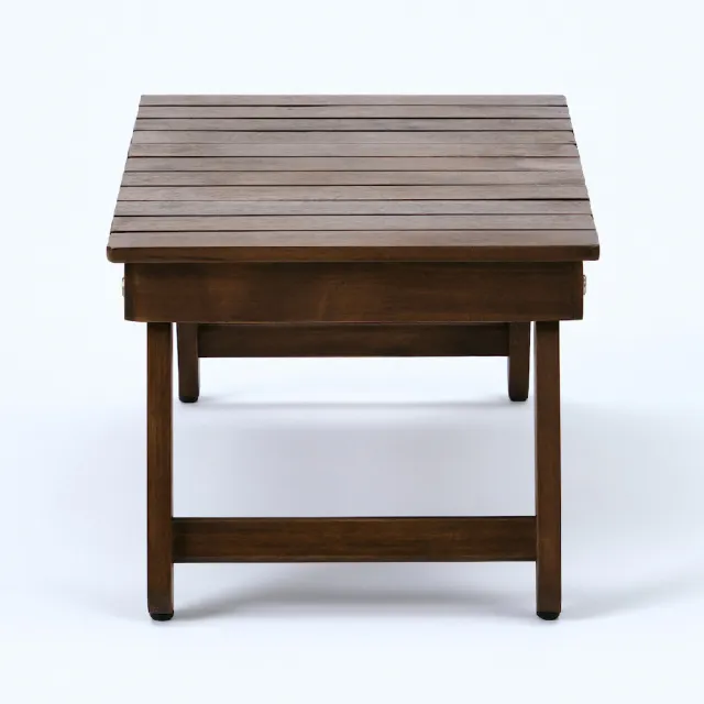 【MUJI 無印良品】相思木折疊迷你桌 約寬57.5x深30x高23cm(露營系列)