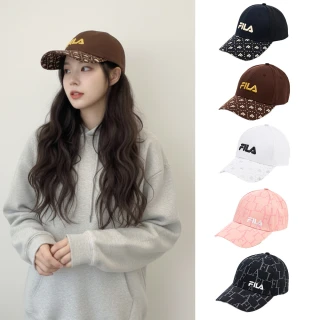 【FILA官方直營】經典LOGO帽/棒球帽