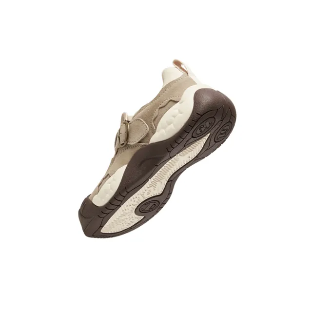 【Champion】官方直營 女款-Ultra Skate Loafer 厚底休閒鞋-褐淺米色(U5DFCTW07F2)