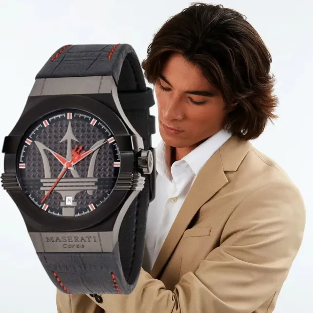 【MASERATI 瑪莎拉蒂】經典機械男錶實體門市同步服務  手錶(R8851108010)