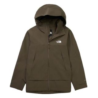 【The North Face】TNF 休閒 防水衝鋒衣 M CASCADE DRYVENT JACKET - AP 男 灰褐(NF0A8BWF21L)