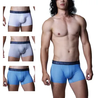 【3GUN】官方直營 三入組DRY-X 男真快乾四角褲(男內褲 多款任選)