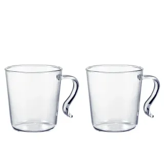 【HARIO官方直營】耐熱玻璃馬克對杯組(SRMS-2024)