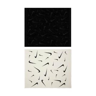 【NIKE 耐吉】針織毛毯 OFFLINE OVERSIZE BOUCLE 001黑/118米(針織毯 午睡毯 空調毯 保暖毯 冬季 柔軟)