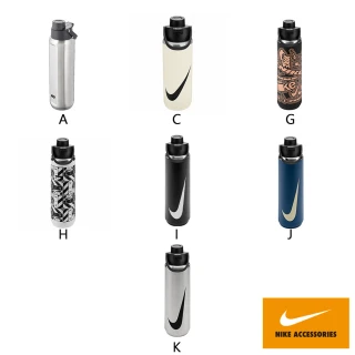 【NIKE 耐吉】水壺 大口徑保冷瓶 登山 運動 單車 RECHARGE 大口徑保冷瓶 24OZ 多款任選
