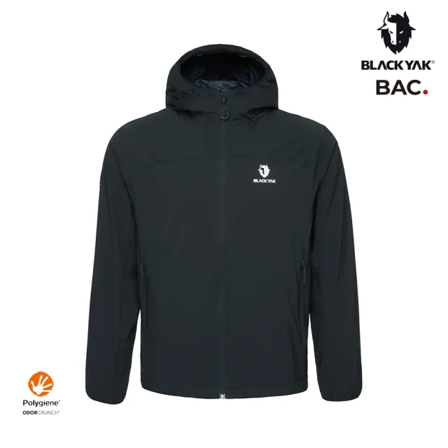 【BLACKYAK】男 MIDLAYER防風連帽外套[兩色]BYEB2MJ202(抗菌 休閒外套 保暖 防風 男款)