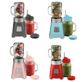【Oster】Ball Mason Jar 隨鮮瓶果汁機(一機一杯組/替杯顏色隨機)