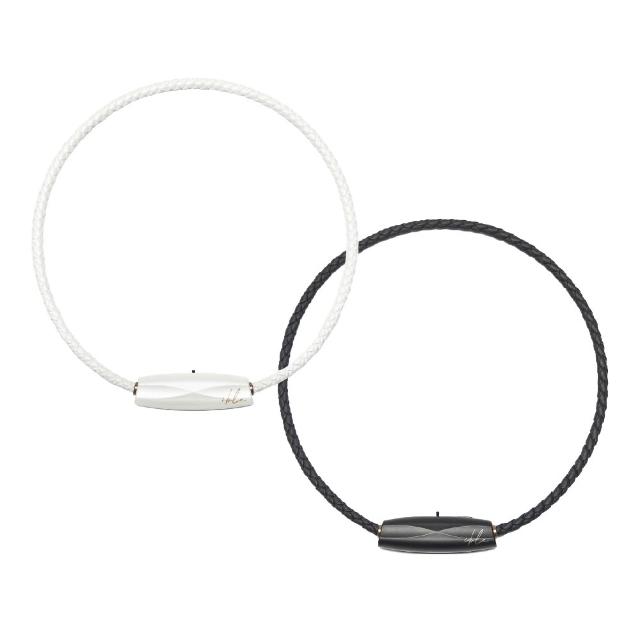 【ible】超值二入優惠組/年中慶下殺 Airvida M2鈦項圈45/50cm穿戴式負離子空氣清淨機(太空黑/珍珠白任選)