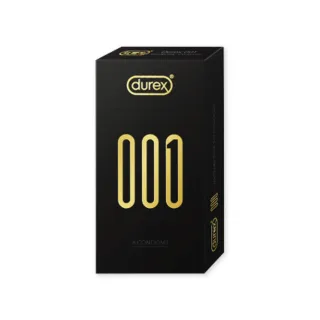 【Durex 杜蕾斯】001水性PU衛生套標準裝6入(共6入 保險套/衛生套/避孕套/安全套/避孕)