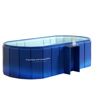 【Zhuyin】免安裝 可置物 折疊浴缸  加大款1.2米(折疊泡澡桶 便攜式家用浴缸 兒童洗澡桶)