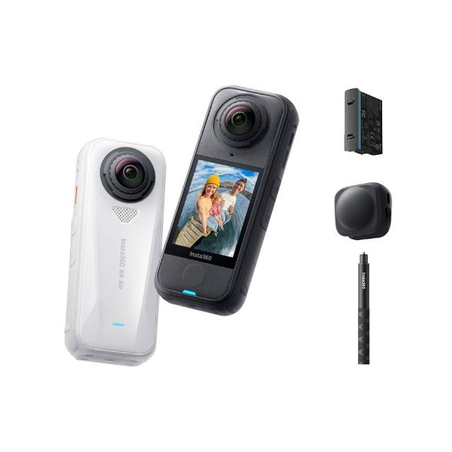 【Insta360】X4 Air 360°口袋全景防抖相機 入門套裝+256G記憶卡(東城代理商公司貨)