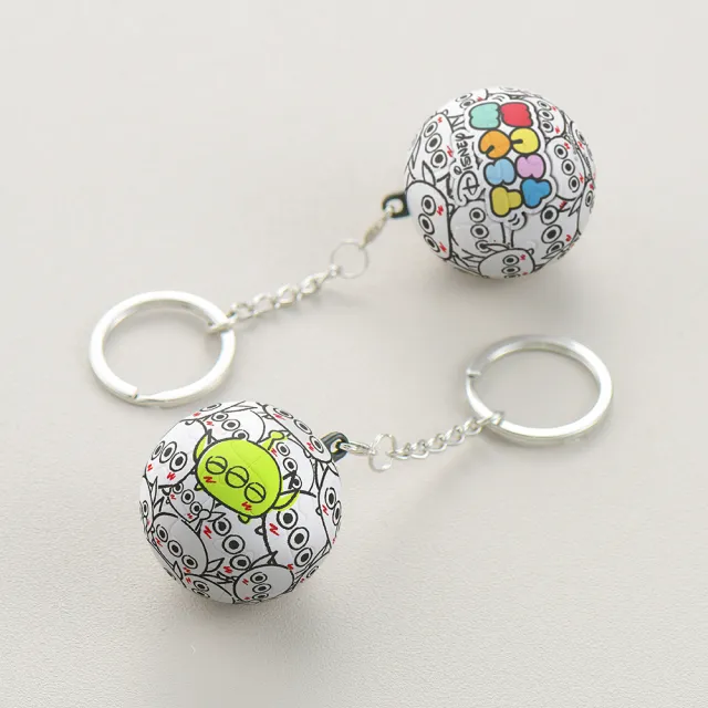 【Pintoo】Tsum Tsum - 三眼怪 - 造型鑰匙圈拼圖24片