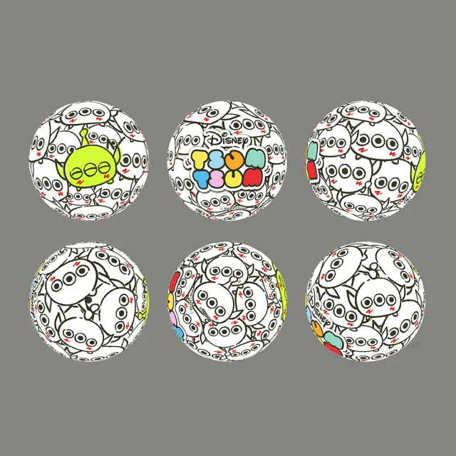 【Pintoo】24片立體造型鑰匙圈拼圖 - Tsum Tsum - 三眼怪(交換禮物/聖誕禮物/新年禮物)