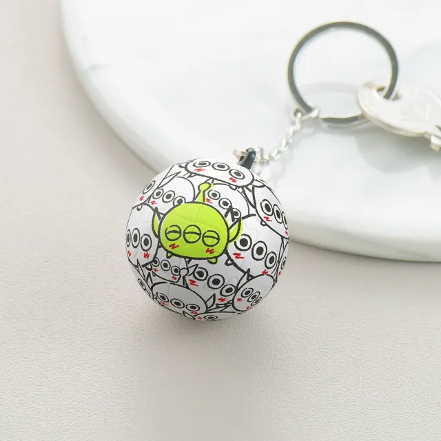 【Pintoo】24片立體造型鑰匙圈拼圖 - Tsum Tsum - 三眼怪(交換禮物/聖誕禮物/新年禮物)