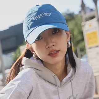 【Discovery Expedition】可調式軟頂 防曬透氣棒球帽(DXCP7055N-BLD)
