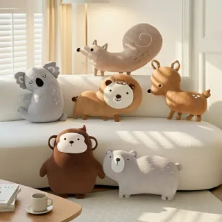 【Tonia Nicole 東妮寢飾】超萌動物造型抱枕/靠枕/午安枕(多款任選)