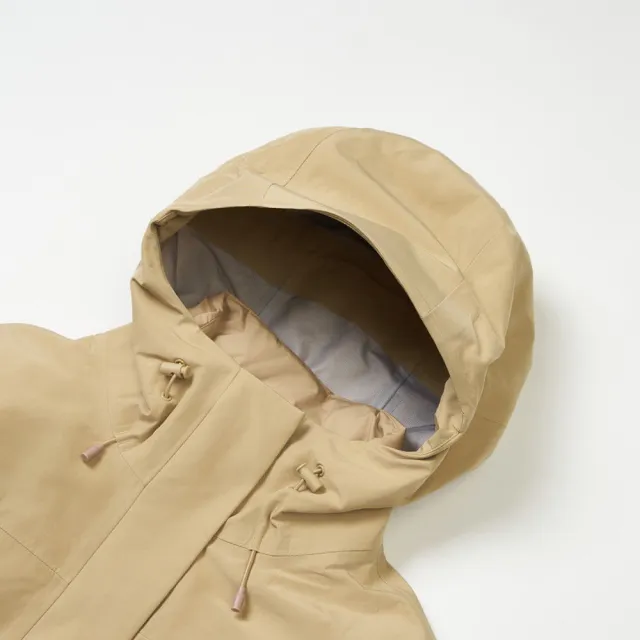 【The North Face】TNF 羽絨 三合一外套 W STORMPEAK FL TRICLIMATE PARKA - AP 女 卡其(NF0A8EQQLK5)