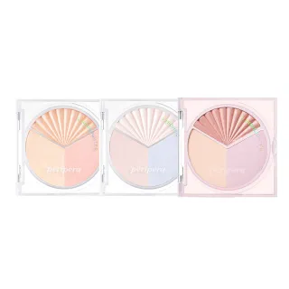 【peripera官方直營】V型三色打亮盤_三色任選(水光感 修容 打亮 珠光)
