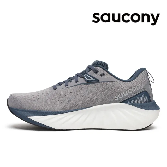 【SAUCONY 索康尼】男鞋 TRIUMPH 22 緩衝避震跑鞋 運動鞋 跑步鞋 慢跑鞋(SA20964-143)