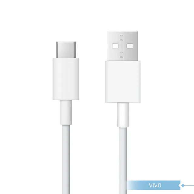 【vivo】8.5A 台灣正原廠盒裝 USB-A to Type C 閃充充電線 - 97cm(90W Max)