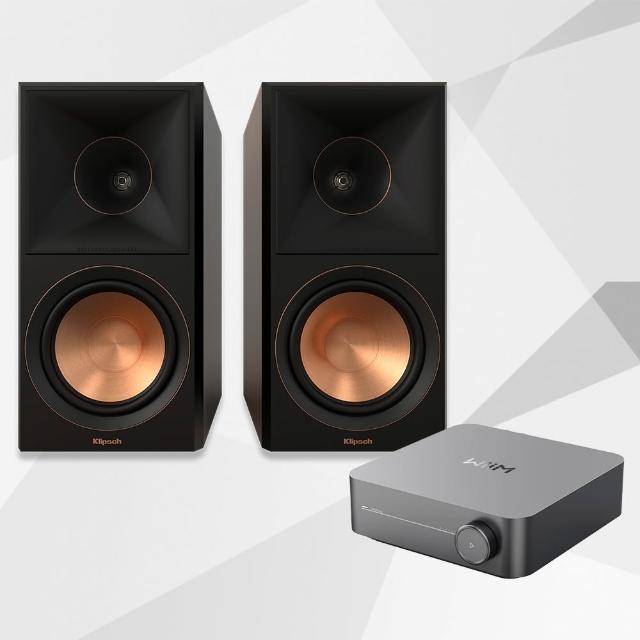 【Klipsch】RP-5000F II 落地型喇叭-黑檀(+WiiM Amp Ultra串流擴大機)