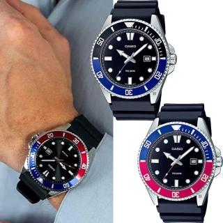 【CASIO 卡西歐】黑水鬼防水200米潛水錶 正原廠公司貨(MDV-107 系列共2色)