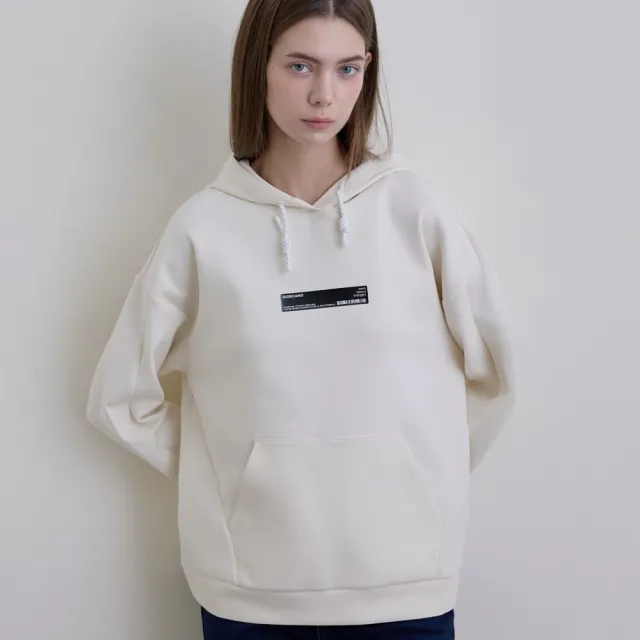 【GIORDANO 佐丹奴】女裝高彈力連帽上衣 Urban Outdoor系列(03 奶白)